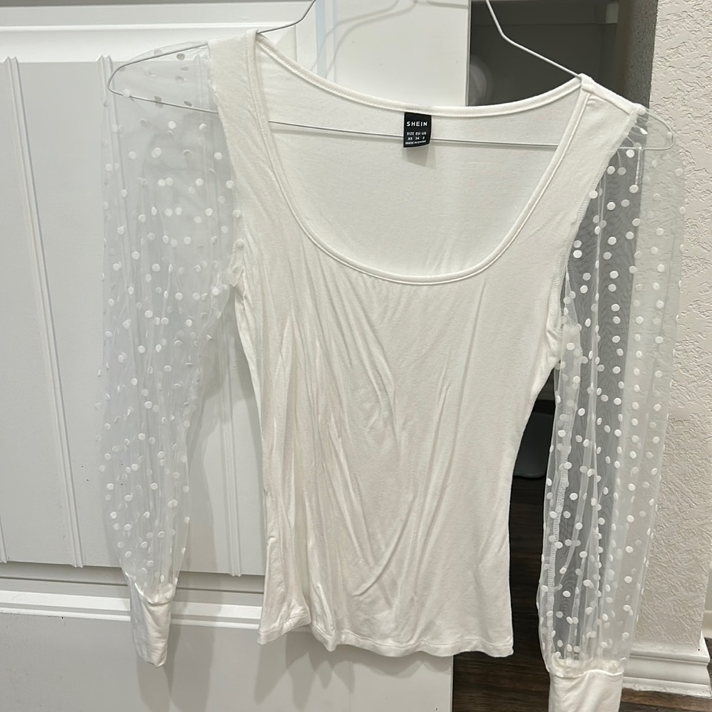 XS White Bridal Shirt
